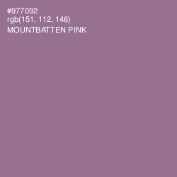 #977092 - Mountbatten Pink Color Image